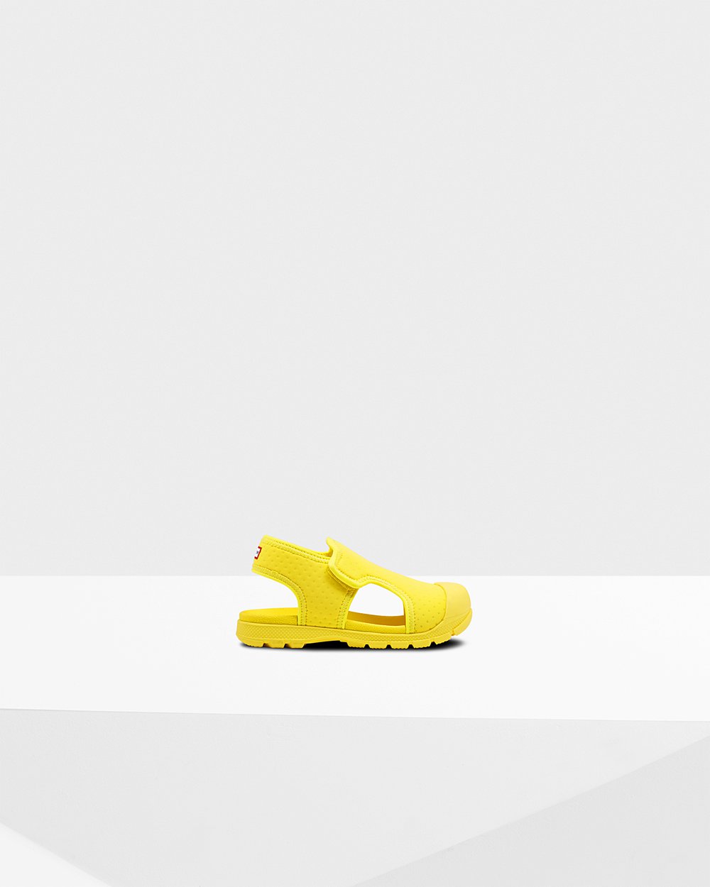 Kids Hunter Original Little Outdoor Walking | Sandals Yellow | NZ-42657-MHSX